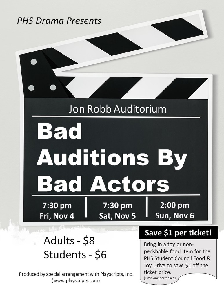 PHS Fall Play