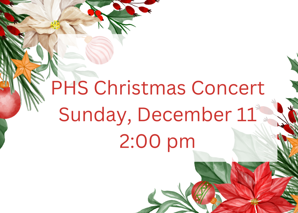 PHS Christmas Concert