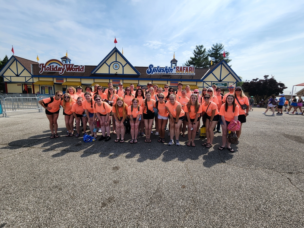 PHS Band ready to go to Holiday World